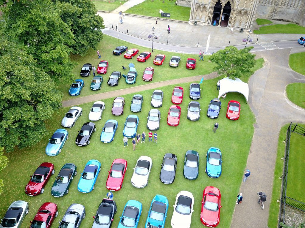 Ely – Cars on the green