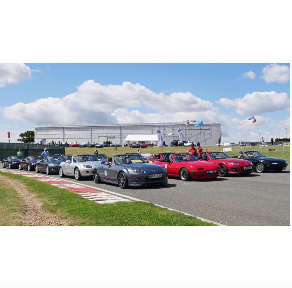 MK-2s on parade at Silverstone Classic