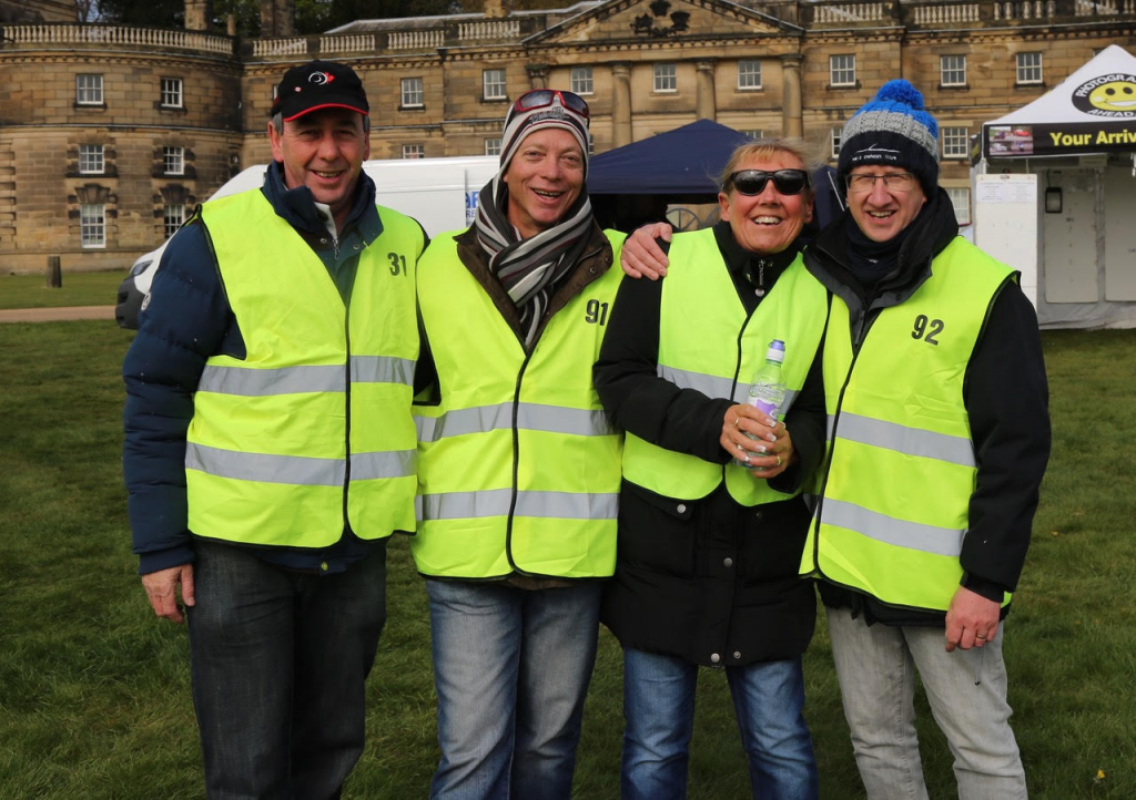 Helping out at the National Rally