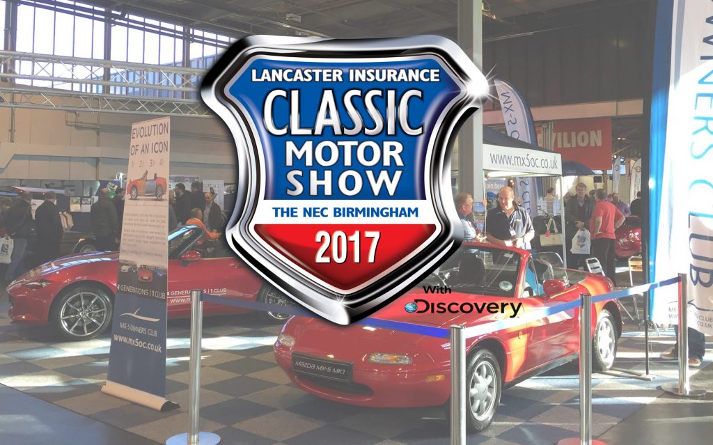MX-5 Owners Club at the NEC Classic Motor Show