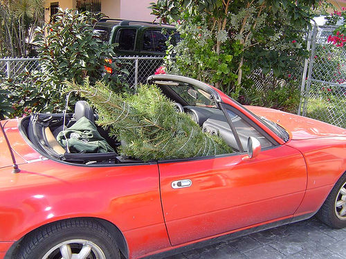 Who said the MX-5 isn’t a Christmas car?