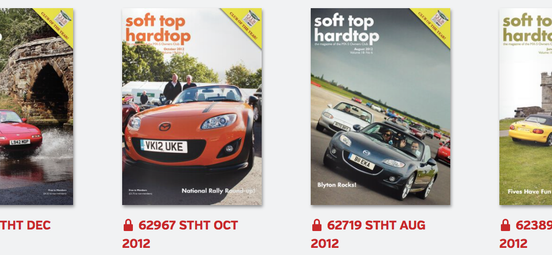 We’ve uploaded even more old Soft Top Hardtop magazines to our E-Reader