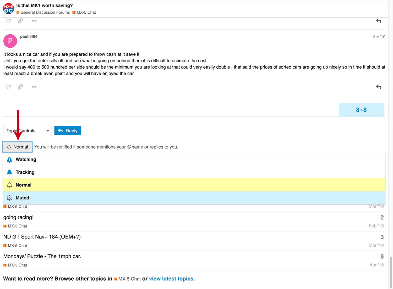 How to turn off post notifications