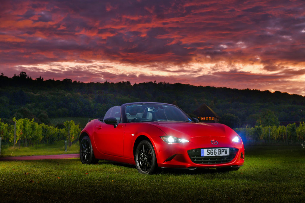 Simon Winson's Mk4 at Sunset