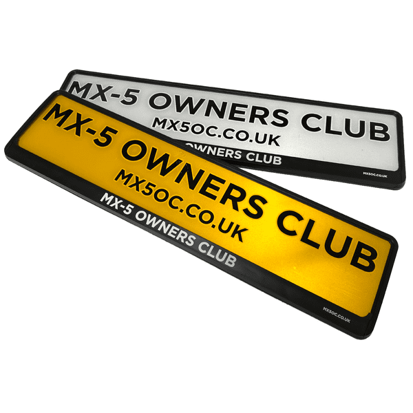 Club Number Plate Frame Surround