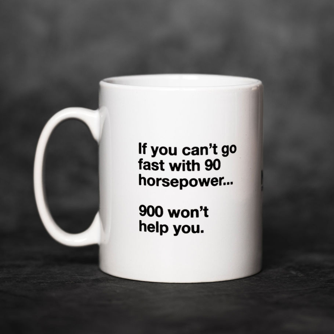 Ceramic Mug - Slow Car Fast