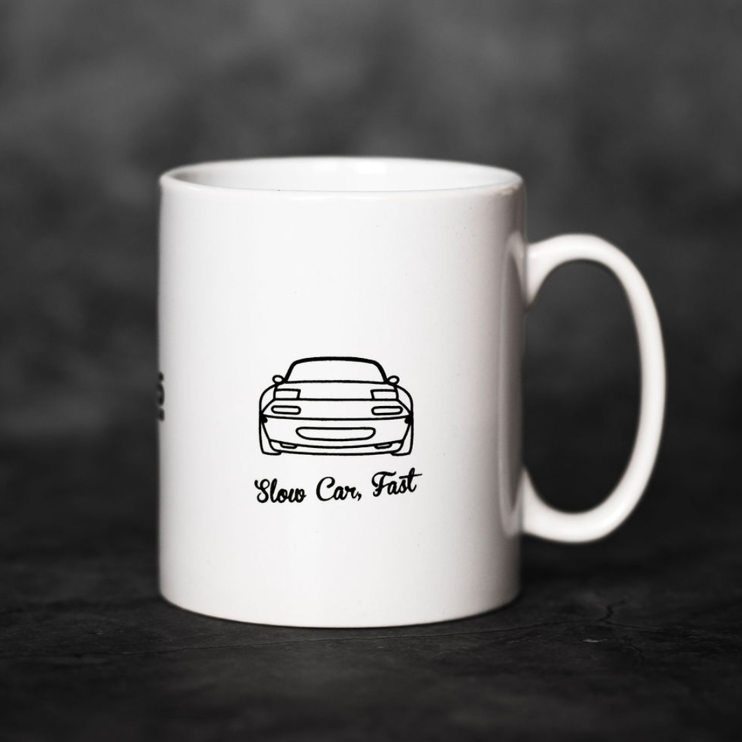 Ceramic Mug - Slow Car Fast - Image 2