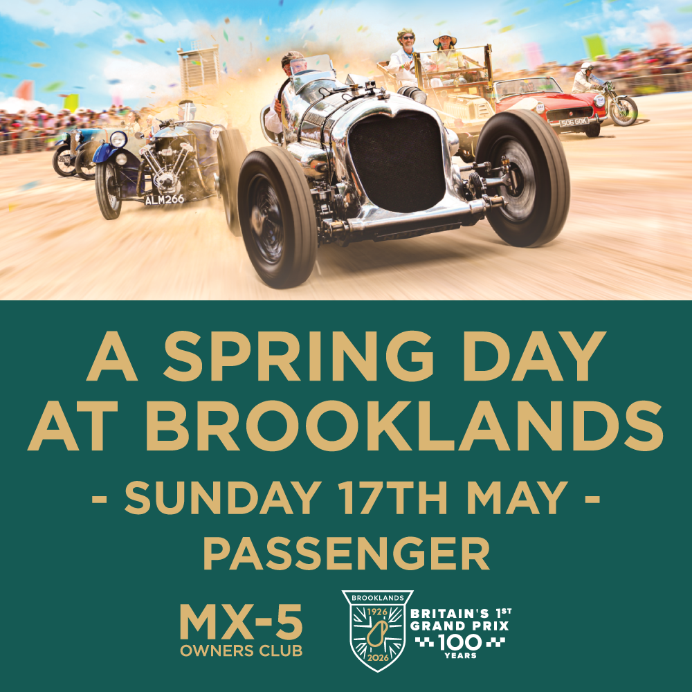 Spring Day at Brooklands: Guest / Passenger Ticket